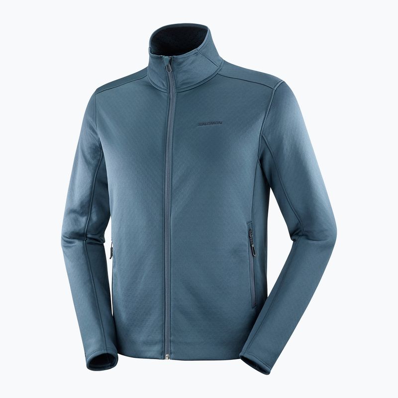 Vyriškas žygio džemperis Salomon Essential Midwarm Fz midnight navy 6