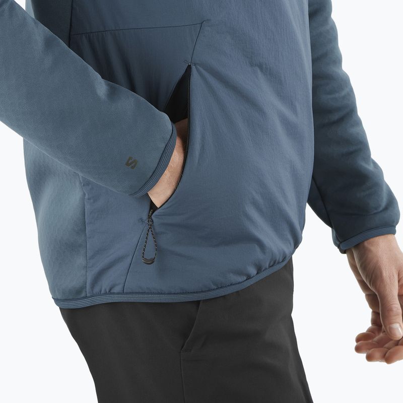 Vyriškas žygio džemperis Salomon Outline Hyb Warm midnight 4