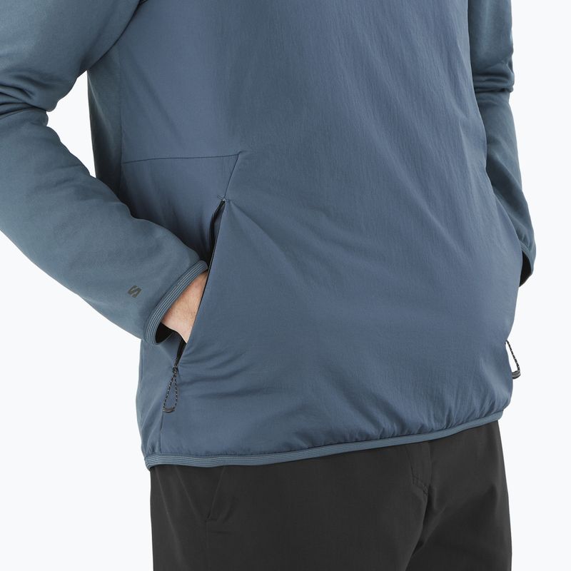 Vyriškas žygio džemperis Salomon Outline Hyb Warm midnight 5