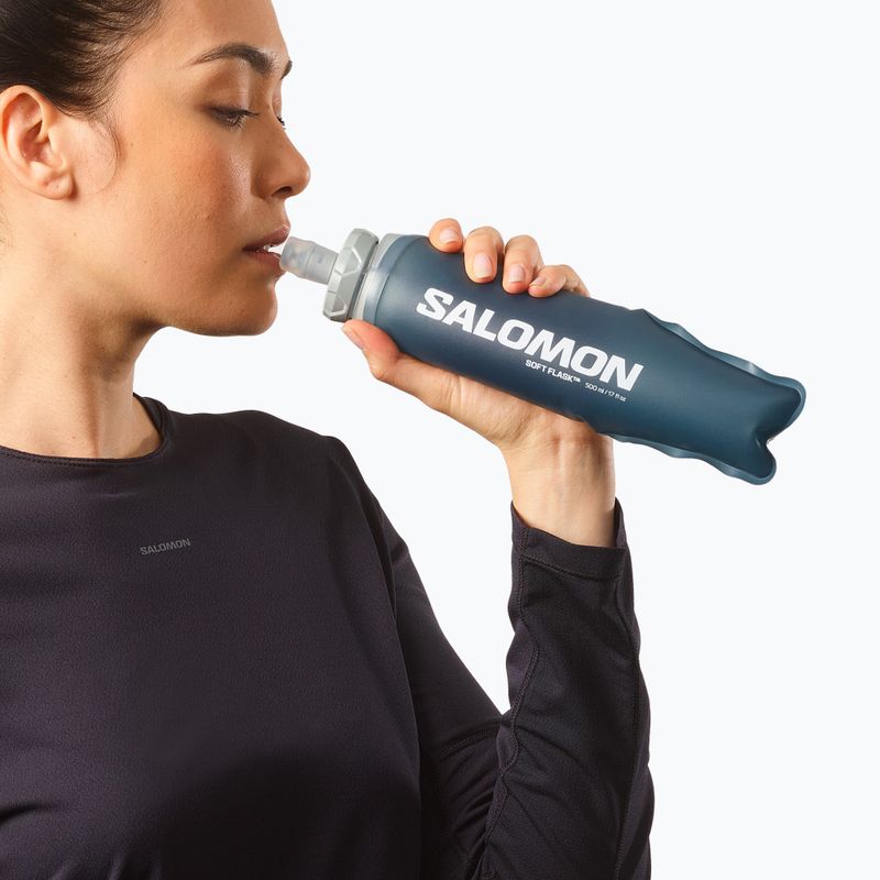 Minkštas butelis Salomon Soft Flask 500 ml/17 oz Ultra slate grey 2