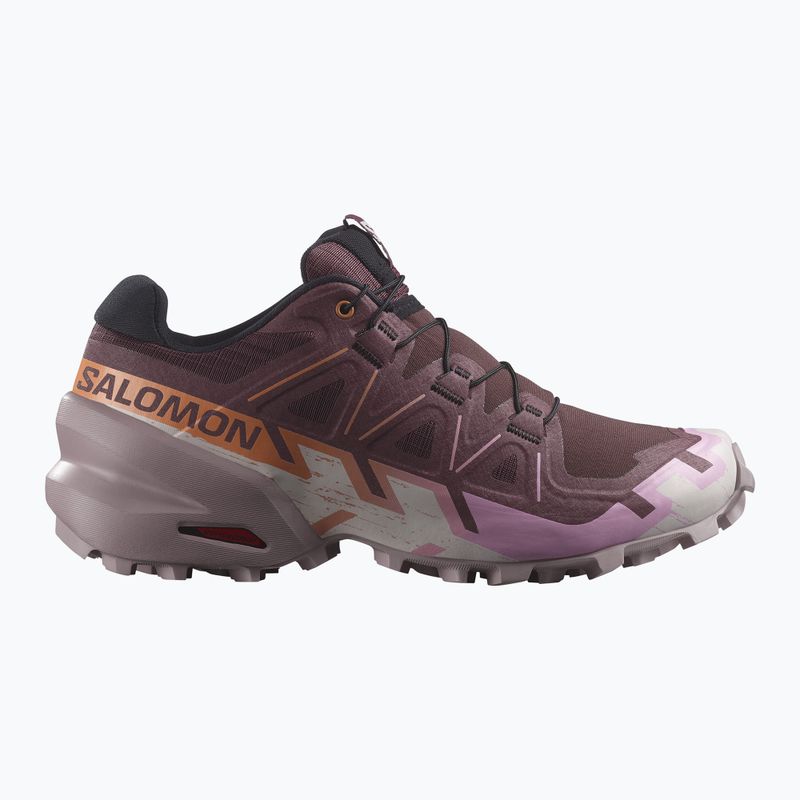 Moteriški bėgimo bateliai Salomon Speedcross 6 catawba grape/papaya/deauville mauve 9