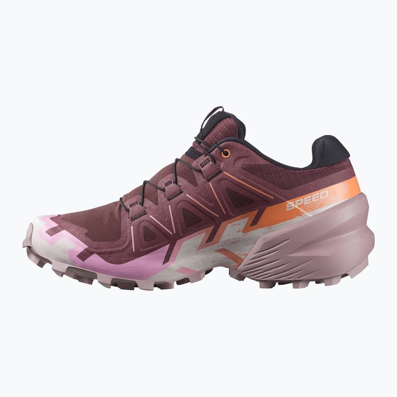 Moteriški bėgimo bateliai Salomon Speedcross 6 catawba grape/papaya/deauville mauve 10