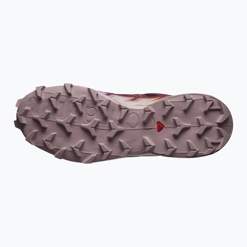 Moteriški bėgimo bateliai Salomon Speedcross 6 catawba grape/papaya/deauville mauve 12