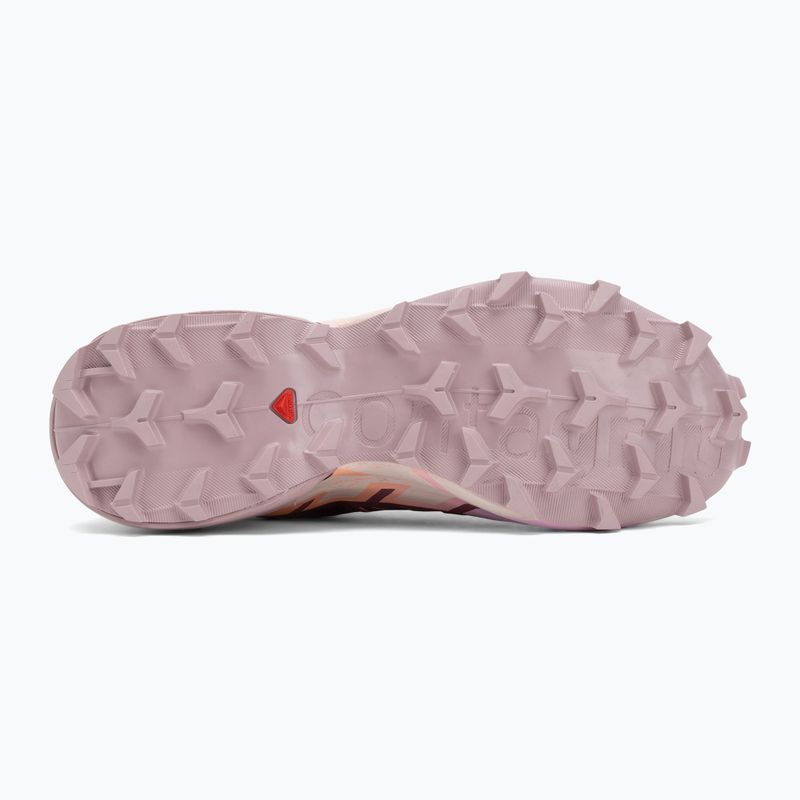 Moteriški bėgimo bateliai Salomon Speedcross 6 catawba grape/papaya/deauville mauve 4