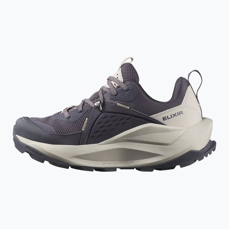 Moteriški turistiniai batai Salomon Elixir GTX 9 nine iron/silver cloud/sponge 10