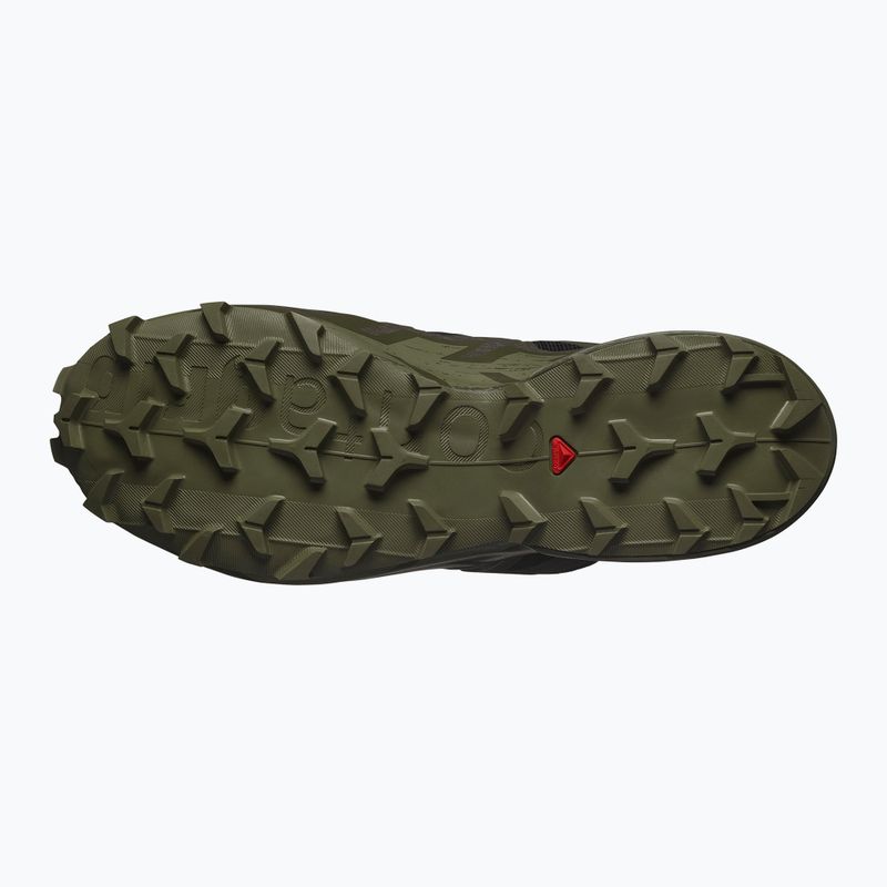 Vyriški bėgimo bateliai Salomon Speedcross 6 GTX juoda/peat/deep lichen green 5