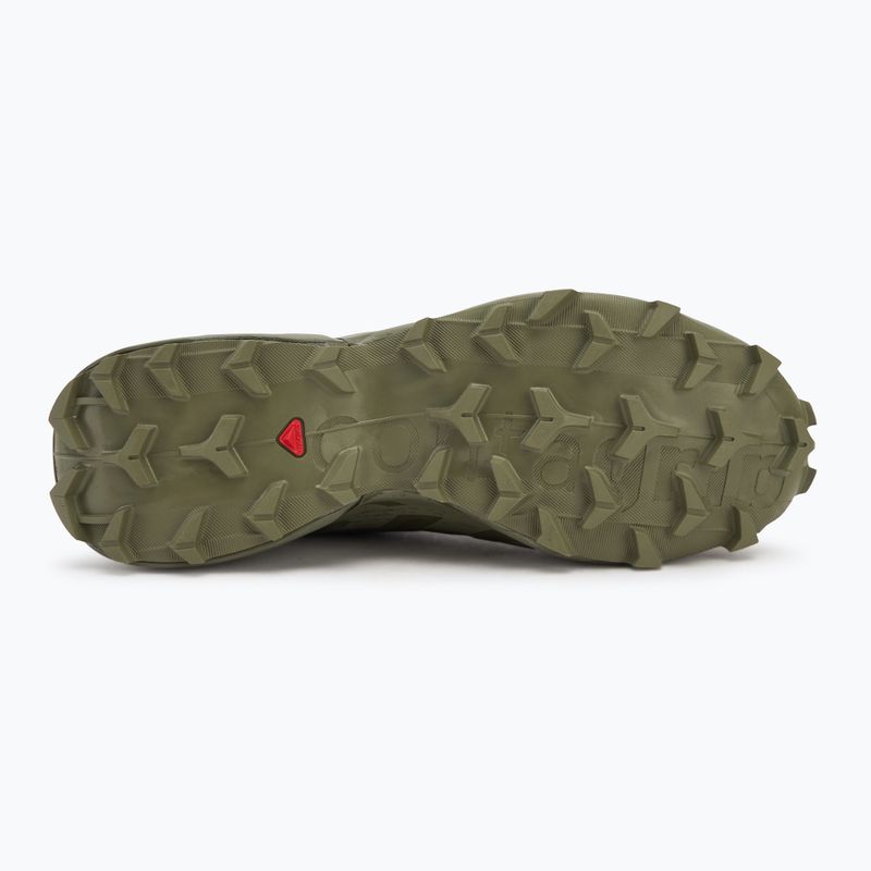 Vyriški bėgimo bateliai Salomon Speedcross 6 GTX juoda/peat/deep lichen green 4