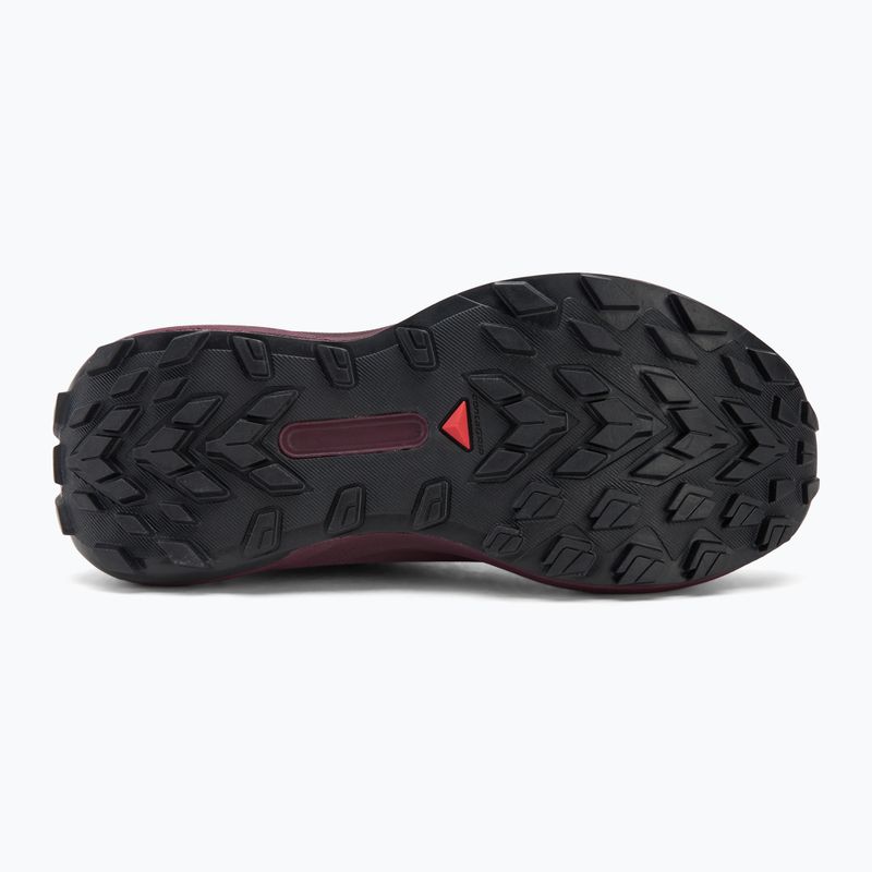 Moteriški bėgimo bateliai Salomon Genesis GTX rose taupe/black orchid/bouquet 4