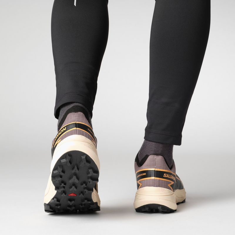 Moteriški bėgimo batai Salomon Thundercross GTX shark/black/papaya 10