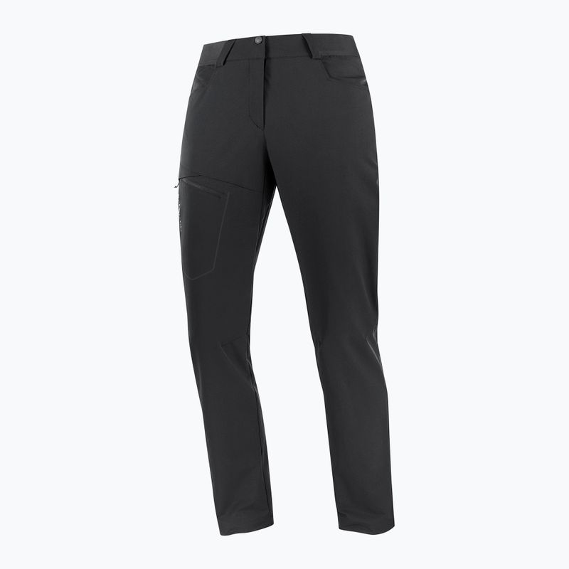 Moteriškos žygių kelnės Salomon Wayfarer Warm deep black 4
