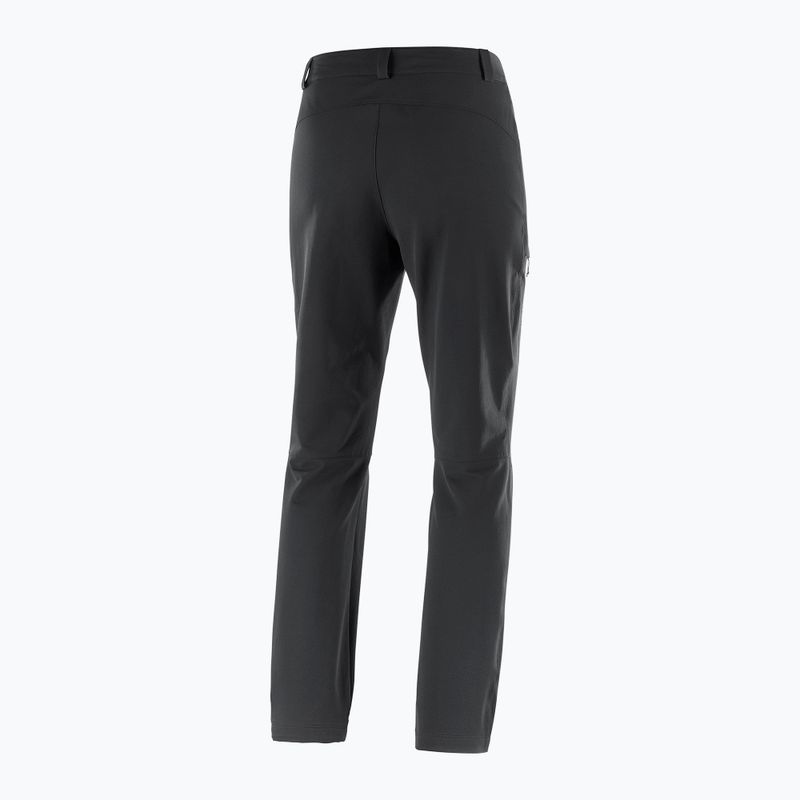 Moteriškos žygių kelnės Salomon Wayfarer Warm deep black 5
