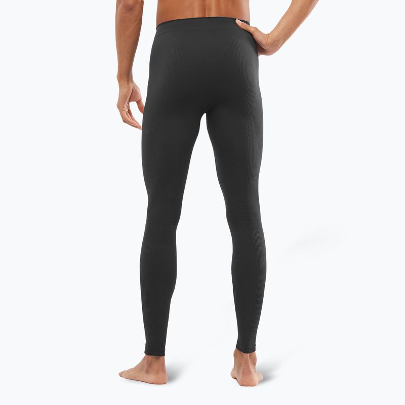 Vyriškos termoaktyvios kelnės Salomon Essential Seamless deep black 2