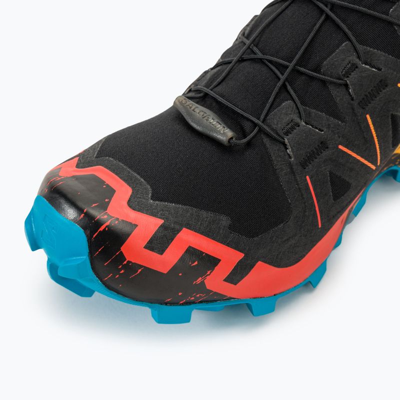Vaikiški bėgimo batai Salomon Speedcross 6 black/white/transcend blue 9