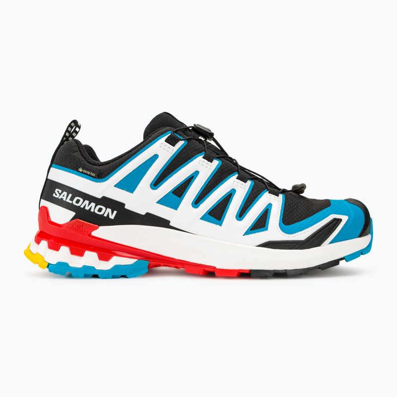 Vaikiški bėgimo batai Salomon XA Pro 3D V9 GTX black/white/transcend blue 2