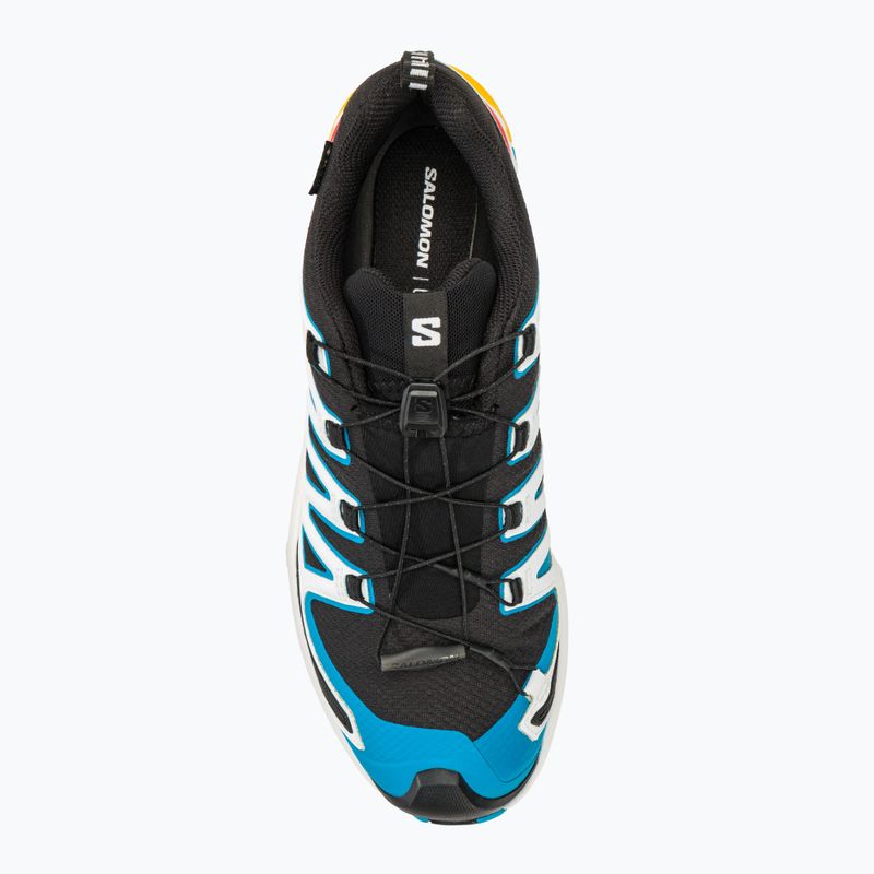 Vaikiški bėgimo batai Salomon XA Pro 3D V9 GTX black/white/transcend blue 7