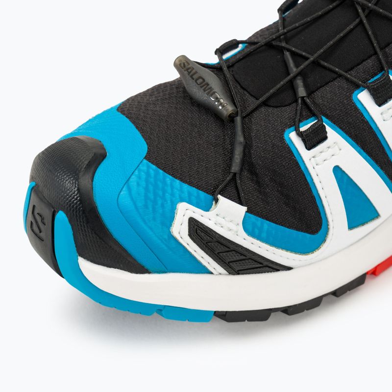 Vaikiški bėgimo batai Salomon XA Pro 3D V9 GTX black/white/transcend blue 9