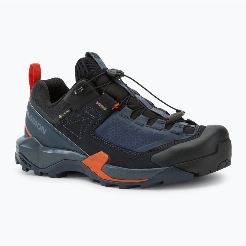 Vyriški žygio batai Salomon X Ultra Alpine GTX grisaille/black/red orange