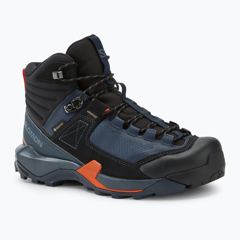 Vyriški žygio batai Salomon X Ultra Alpine MID GTX blue nights/black/red orange