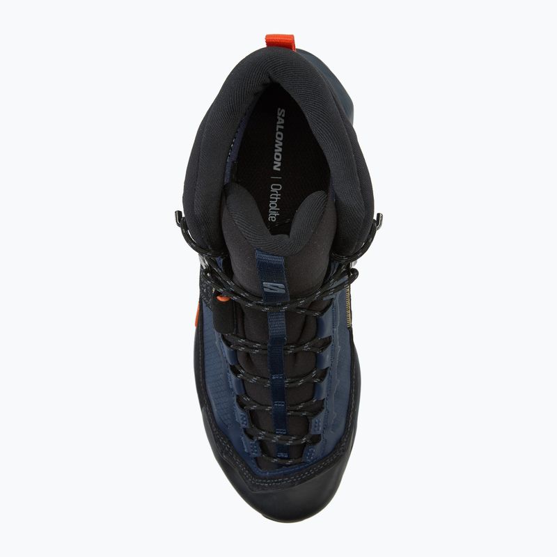 Vyriški žygio batai Salomon X Ultra Alpine MID GTX blue nights/black/red orange 5