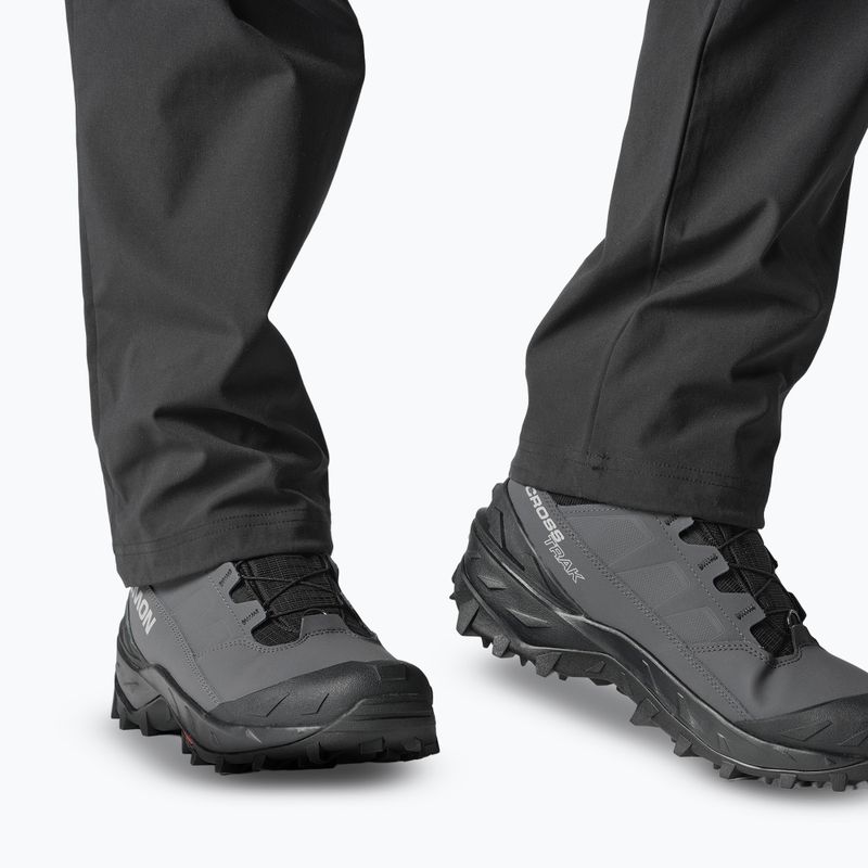 Vyriški žygių batai Salomon Crosstrak Powder WP asphalt/black/sharkskin 8