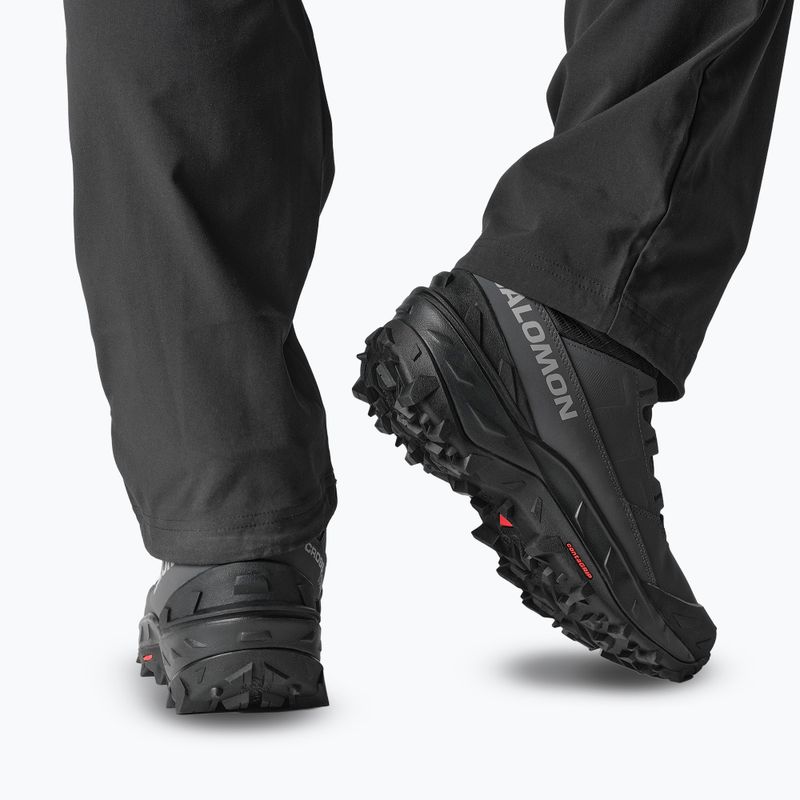 Vyriški žygių batai Salomon Crosstrak Powder WP asphalt/black/sharkskin 9