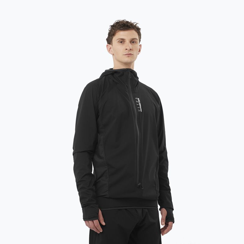 Salomon S/Lab Ultra Hybrid bėgimo striukė juoda
