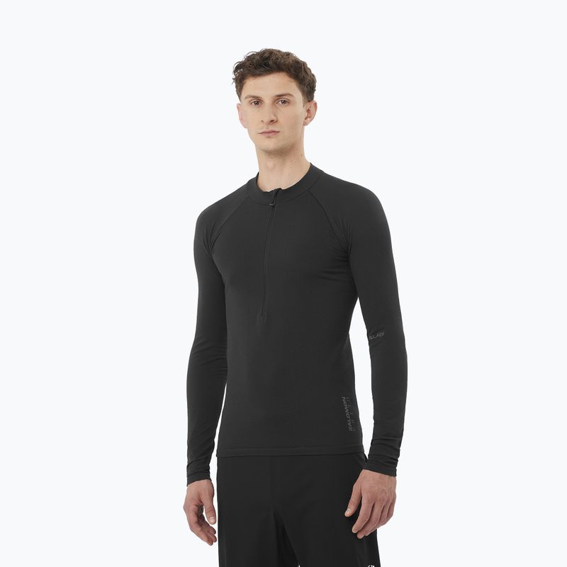 Salomon S/Lab Ultra Sml LS Tee deep black bėgimo džemperis