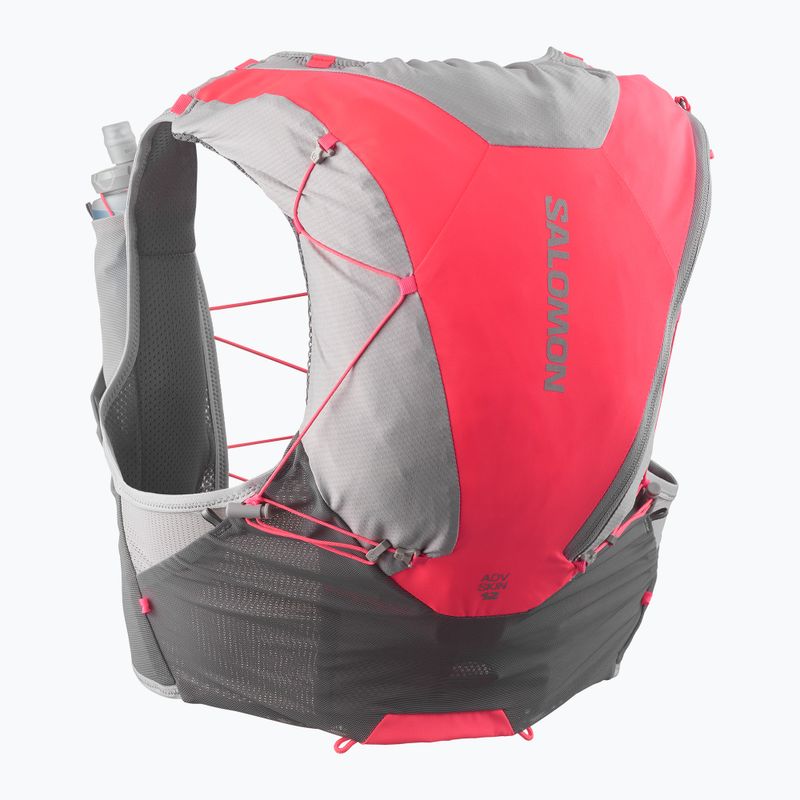 Bėgimo liemenė Salomon ADV SKIN 12 Set castelrock/alloy/neon flame 2