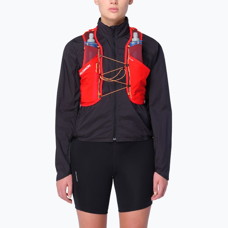 Bėgimo liemenė Salomon S/Lab Pulsar 3 Set fiery red/andorra/orange pop 3