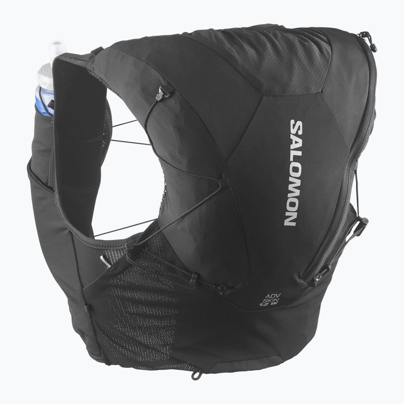 Moteriška bėgimo liemenė Salomon ADV SKIN 12 Set black/asphalt new 2