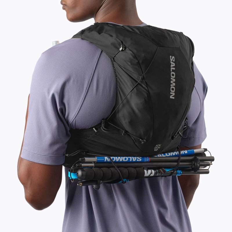 Bėgimo liemenė Salomon ADV SKIN 12 Set black 9