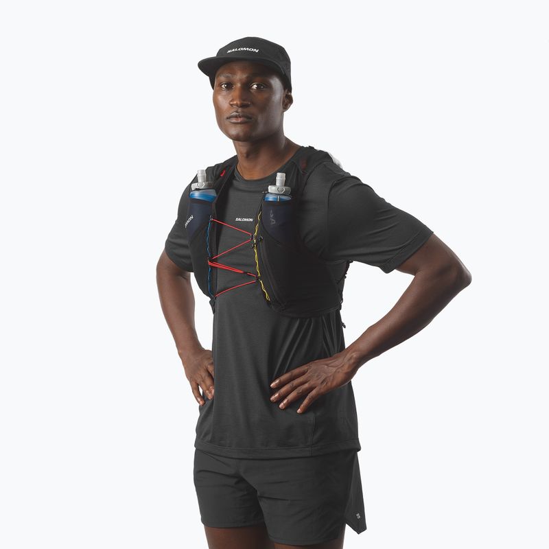 Salomon liemenė ADV SKIN 5 Race Flag Set juoda/balta 6