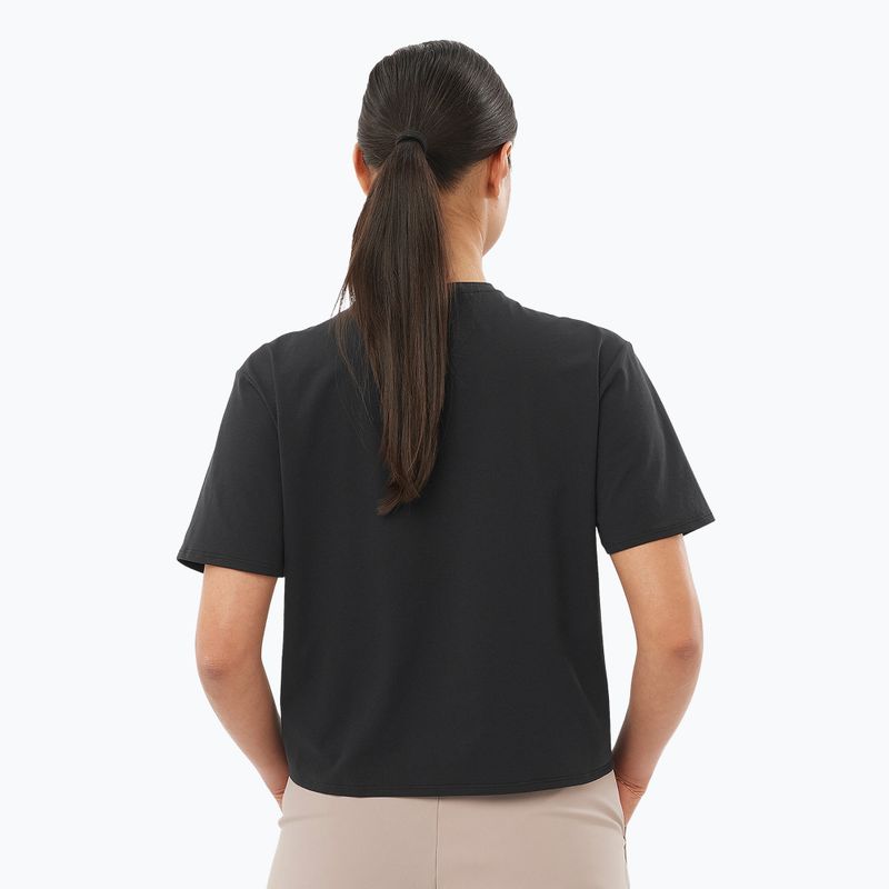 Moteriška Salomon Trackline Tee SS deep black 2