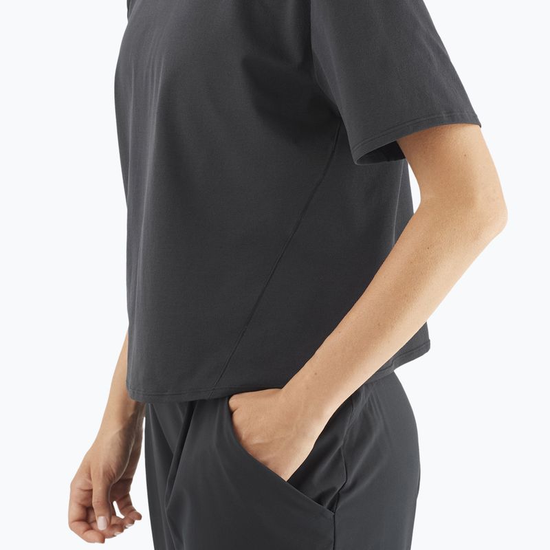 Moteriška Salomon Trackline Tee SS deep black 3