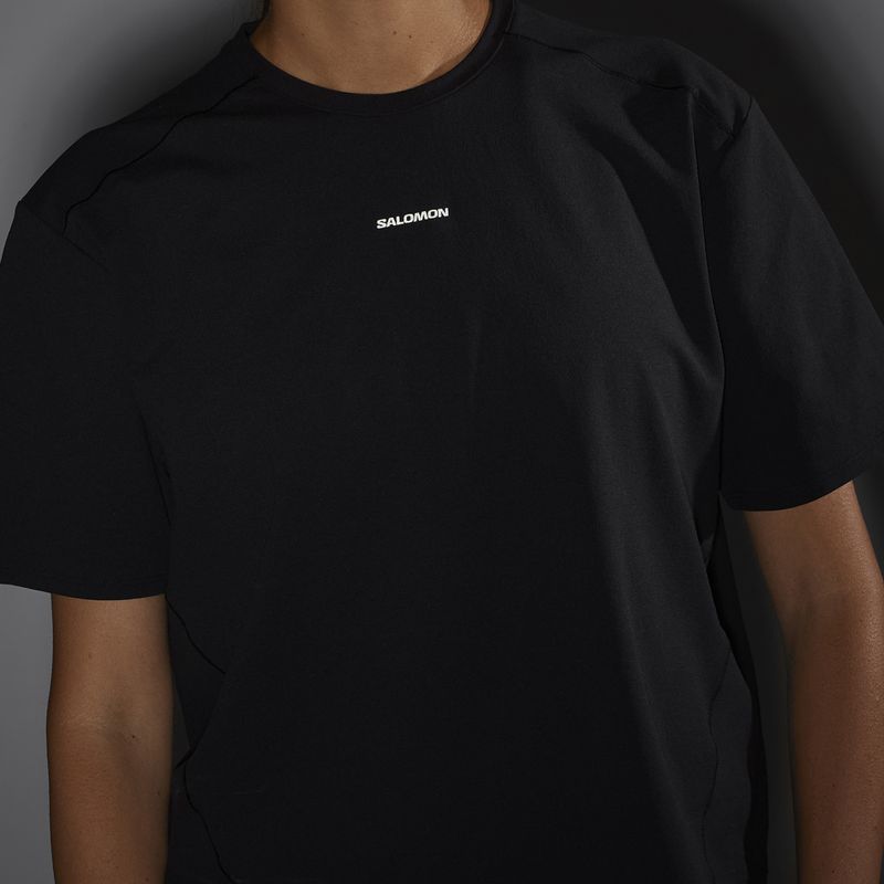 Moteriška Salomon Trackline Tee SS deep black 5