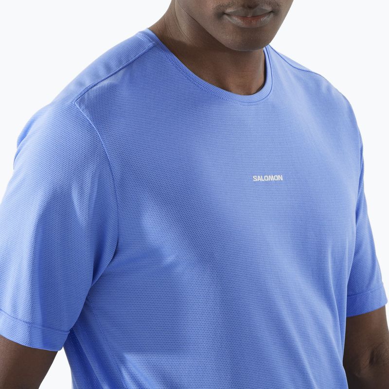 Vyriški bėgimo marškinėliai Salomon SHAKEout Core ultramarine 3
