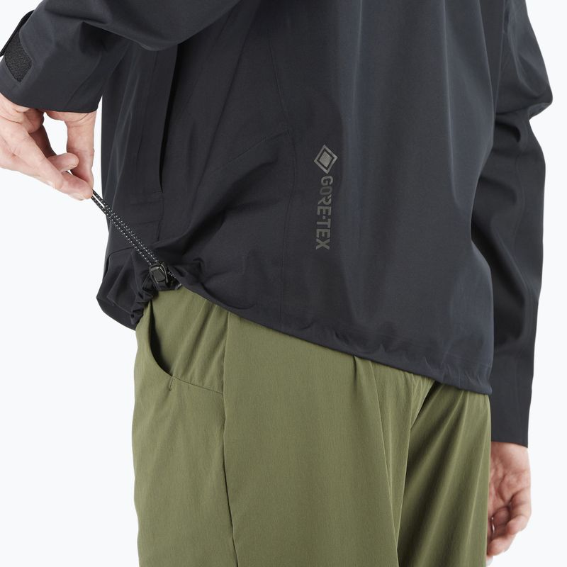 Vyriška softshell striukė Salomon Outline 3l GTX deep black 8