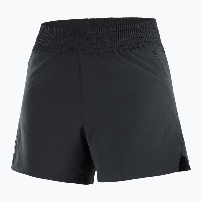 Moteriški bėgimo šortai Salomon SHAKEout Core 4" deep black 6