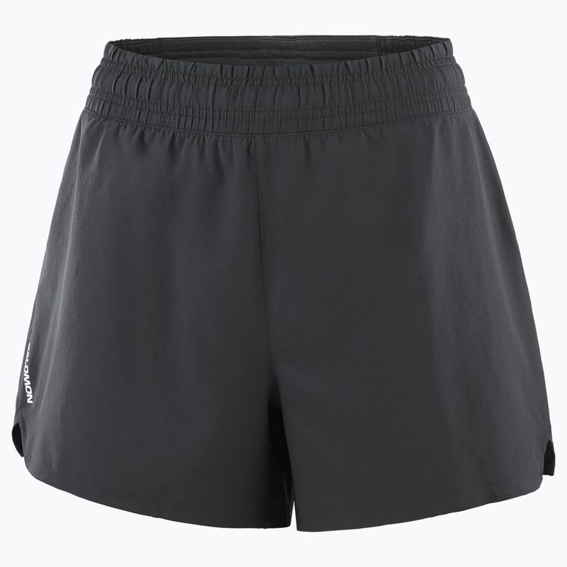 Moteriški bėgimo šortai Salomon SHAKEout Easy 4" deep black 6