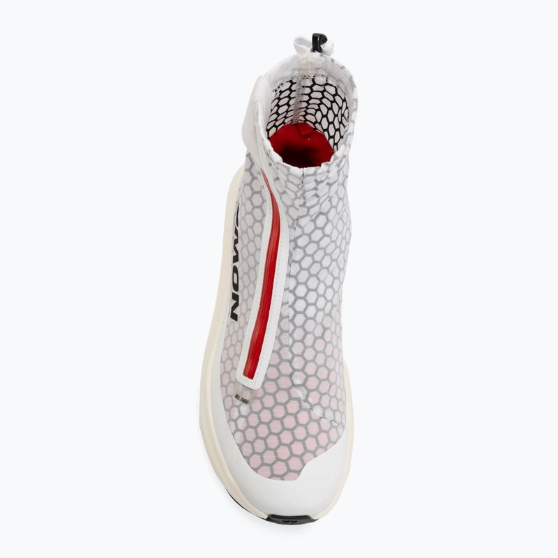 Vyriški bėgimo batai Salomon S/Lab Ultra Dust white/fiery red/vanilla ice 5