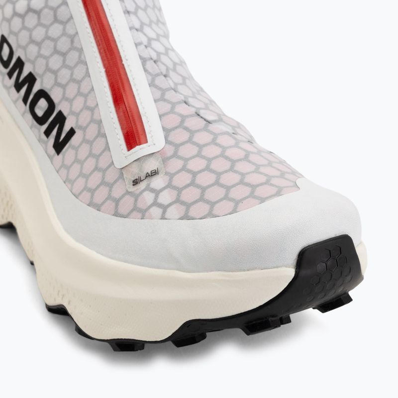 Vyriški bėgimo batai Salomon S/Lab Ultra Dust white/fiery red/vanilla ice 7