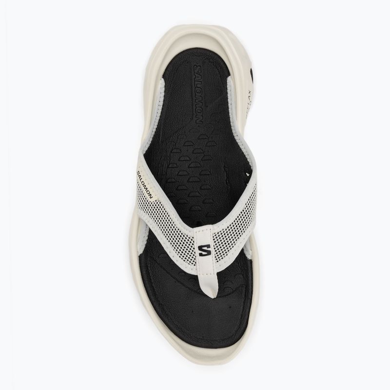 Vyriškos šlepetės per pirštą Salomon Reelax Break 6.0 vanila/vanila/black 5
