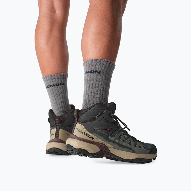 Vyriški žygio batai Salomon X Ultra 360 MID GTX phantom/desert tan 7