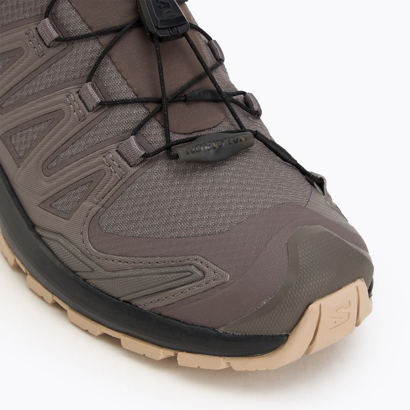 Moteriški bėgimo batai Salomon XA Pro 3D V9 GTX plum kitten/black/gul 7