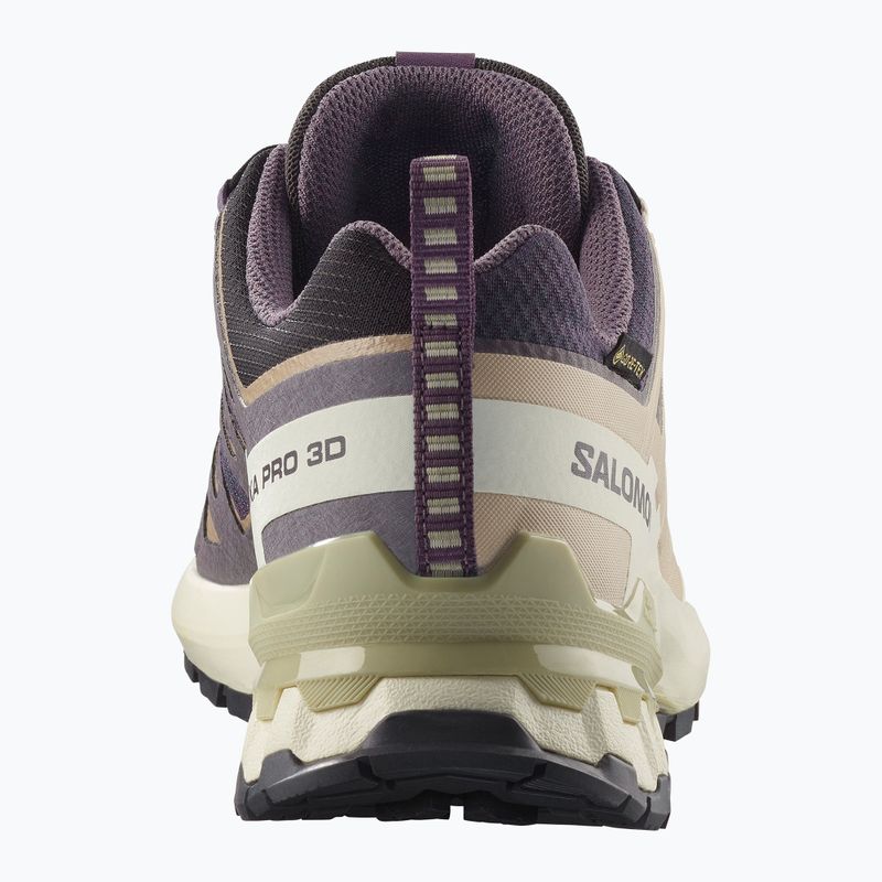 Moteriški bėgimo batai Salomon XA Pro 3D V9 GTX nine iron/oxford tan 5