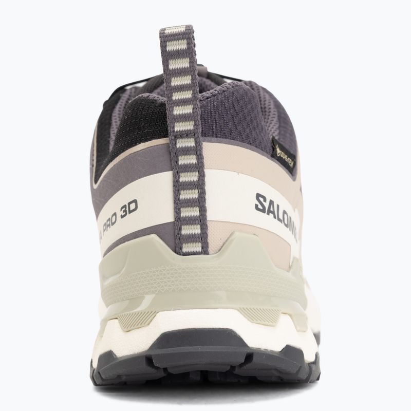 Moteriški bėgimo batai Salomon XA Pro 3D V9 GTX nine iron/oxford tan 6