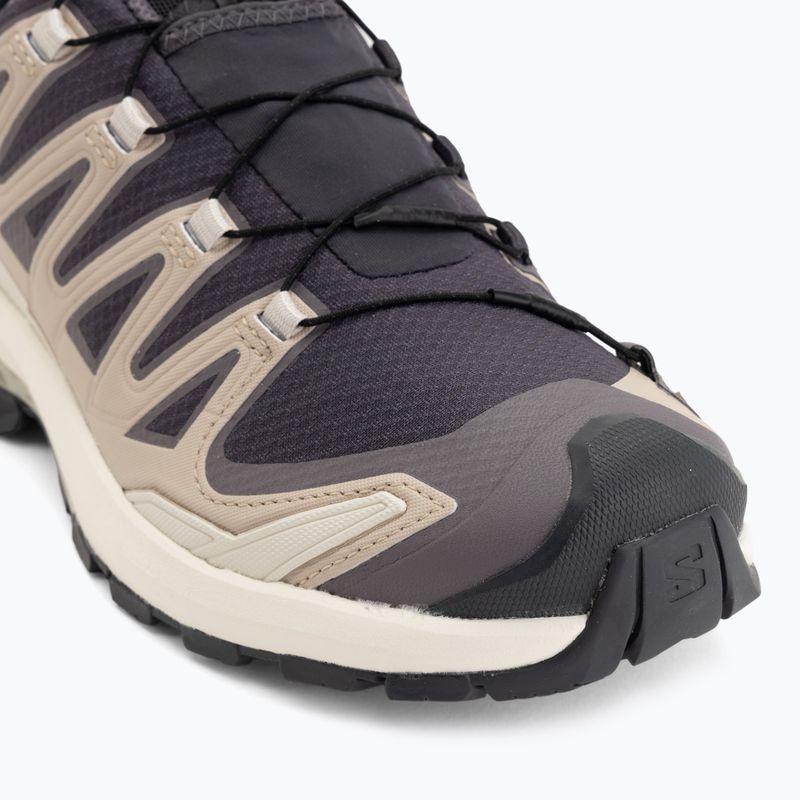 Moteriški bėgimo batai Salomon XA Pro 3D V9 GTX nine iron/oxford tan 7