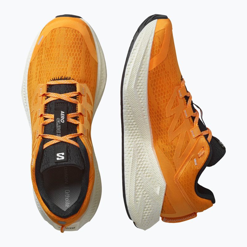 Vyriški bėgimo bateliai Salomon Aero Glide 3 turmeric/white/black 10