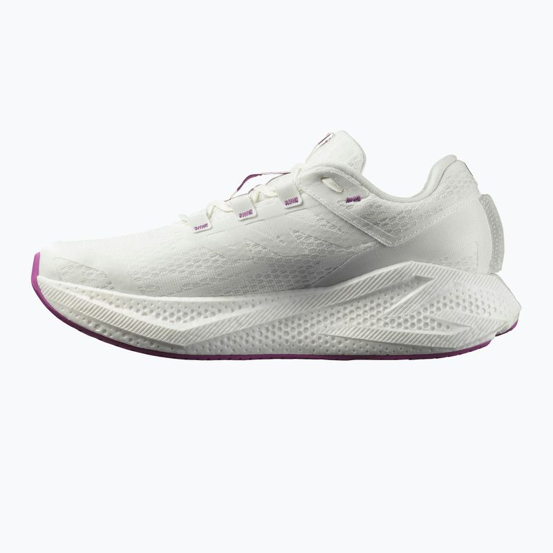 Vyriški bėgimo batai Salomon Aero Glide 3 white/white/willowherb 9