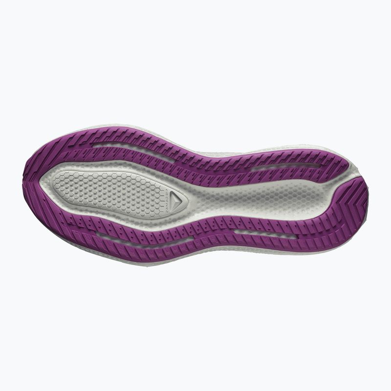 Vyriški bėgimo batai Salomon Aero Glide 3 white/white/willowherb 10